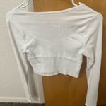 Boutique White Long Sleeve  Shirt Photo 1