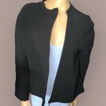 Armani Collezioni  STRETCH RIBBED ASYMMETRICAL ZIP JACKET Size 10 Photo 4