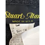 Vintage Stuart Alan Sz 14 Knit Sweater Argyle Knit USA Made Double Breasted Red Photo 8