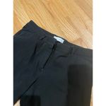 Gap slim cropped black pants two way stretch size 8R Photo 4