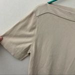 COS Beige Tan Lagenlook Slinky Knit Mini Dress Womens Size Small Photo 1