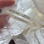 Anthropologie  Thames White Eyelet Boho Romantic Mini Dress Photo 2