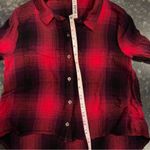 Mudd Red and Black Mud Blouse  XS Great Condition Women’s Photo 3
