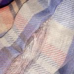 Michael Stars Blue / Orange Bikini Cove Yarn Dye Plaid Button Down Size Small Photo 5