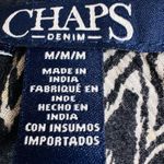 CHAPS  Women's Maxi Skirt Sz M Geometric Print Black & White Photo 8