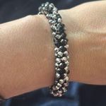 RETAIL $50 Kinsley Armelle Isabella Collection Tailor Bracelet (Limited Edition) Black Photo 2