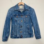 Madewell The Jean Jacket Pinter Wash XS Classic Blue Denim Pockets 100% Cotton Photo 2