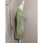 Anthropologie  Moth Lacey 100% Wool Lightweight Sweater Moss Green Size XS Photo 2