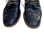 AGL Navy Patent Leather Flats Blue Size 8.5 Photo 2