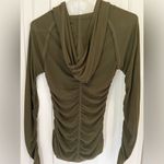 FP Movement Apollo Perforated Hoodie Size Small Army Green Photo 10