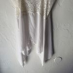 White Lace Trimmed Fairycore Camisole Top Fairy Cottagecore Sheer Coquette Vtg Size M Photo 4