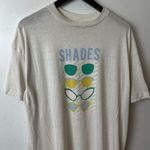 Shades of Summer T Shirt Vintage 70s 80s Extra Large XL White Graphic Tee Photo 9