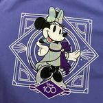 Disney  100 Metallic Minnie Mouse T-Shirt Size Large Photo 2