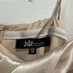 Jump Tan silky dress Photo 8