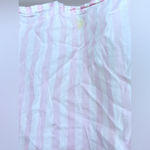 Victoria's Secret  Women’s Casual Classic Pink Striped Button Down Pajama Shirt Photo 6