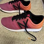 New Balance  Women's Mesh Sneakers Size 10 In mauve's Pink And Orange Photo 2