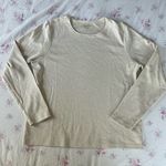 Charter Club long sleeve cream top Photo 0
