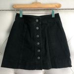 Madewell Metropolis Snap Front Jean Skirt Photo 0
