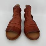 Miz Mooz  Corra Sandals Size 11 Wide Brown Leather Low Heel Cutout Boho Comfort Photo 3
