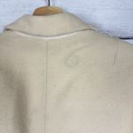 J.Crew Ivory Wool & Cashmere Blend Overcoat Women's Size 4 Petite Coat Winter Photo 13