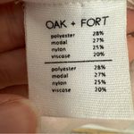 Oak + Fort  Pink Open Front Duster Cardigan Sweater Womens L Classic Academia Photo 9