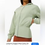 Lululemon  athletica Sage Green Zip-Up Jacket Photo 1