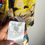 Etro floral silk midi dress Yellow Size 6 Photo 6