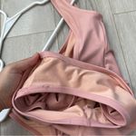 Madewell Square-Neck Swimsuit tank one piece womens Pink (xxsmall) simple basic Photo 7