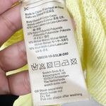 Scotch & Soda Sweater Womens M Linen Mohair Wool Colorblock Sleeves in Citrus Photo 10