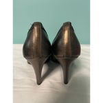 Dexflex Comfort Shoes‎ Women's Bronze Print 3.5 High Heel Pump Size 8 S Photo 2