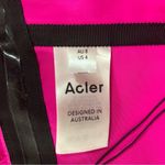 Acler AUS Franklin Magenta Off the Shoulder Pleated Bubble Top AU Fashion Week 4 Pink Photo 8