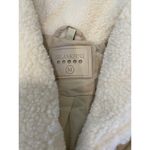 BLANK NYC  Warm Hearts Quilted Sherpa Jacket Womens Medium New Beige Photo 1