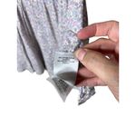 Lucky Brand  Blouse Womens Size S Multicolor Floral‎ Paisley V Neck Boho Chic Photo 6