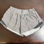 Lululemon Hotty Hot Shorts 8 Long Heather Lux Multi Black Heathered Black W7ATLT Photo 1