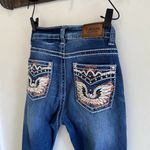 YA Los Angeles  Dark Blue Boot Cut Jeans Photo 1
