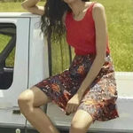 Anthropologie  Sisters Gulassa Caterina Mini Skirt size s Photo 0