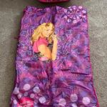 Disney Hannah Montana Y2K Rare Pink Purple Tote With Sleeping Bag - NWOT Photo 1