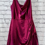 BCX  Holiday Burgundy Mini Dress Dance‎ Juniors Size 9 Photo 0