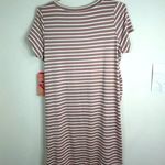 Heart & Hips Women’s Size 2X Striped Ruched Bodycon T-Shirt Dress Casual Chic Photo 7
