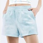 Fabletics Soft Blue Tie Dye Shorts Photo 0