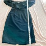 Lulus Lulu’s Aurelia Off-the-Shoulder Bodycon Midi Dress in Black Small Photo 2