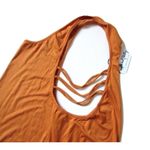 Rachel Pally NWT Griffin in Bellini Gold Racerback Jersey Maxi Dress XS $238 Photo 5