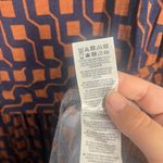 Boden Abigail Long Sleeve Crew Neck Jersey Dress blue multi size 16 Photo 5