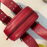 Free People bag leather small handbag purse boho dark red wine Photo 2