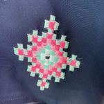 Crown & Ivy Navy Embroidered  Tank Top PL Photo 2