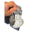 Universal Threads Universal Thread Women's Denim Shirt Dress Short‎ Sleeve Button Down Blue Large Photo 6