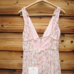 Mac Duggal   White Multicolor Floral Print Sleeveless Ruffled High-Low Gown Photo 11