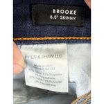 Veronica Beard  BROOKE 85 SKINNY JEANS MIDNIGHT W FRAY SIZE 25 Photo 2