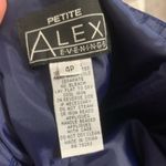 Alex Evenings Alex Evening Bead Waist‎ One Shoulder Chiffon Gown Photo 8