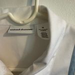 Alfred Dunner White Floral Butterfly Embroidered Zip Up Jacket Size 10 Photo 1